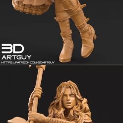 3D model Red Riding Hood – 3D Print