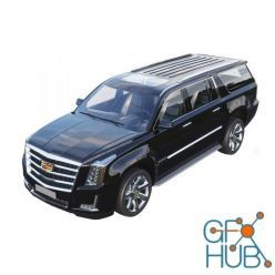 3D model Cadillac Escalade ESV