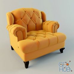 3D model Mr. Smith armchair