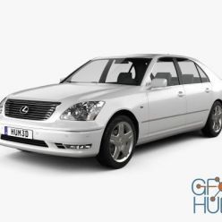 3D model Hum 3D Lexus LS (XF30) 2003