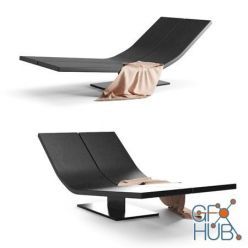 3D model Kalia lounge chair 38683