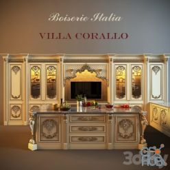 3D model Kitchen Villa Corallo