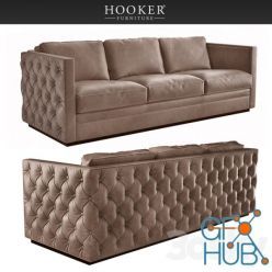 3D model Hooker Furniture Lexie Stationary Sofa