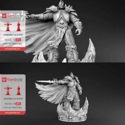 3D model Wrath of the Lich King – 3D Print