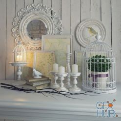 3D model Decor set in Provence style