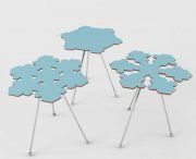3D model Snowflakes tables by Claesson Koivisto Rune