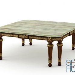 3D model Modenese Gastone 14603 Square table