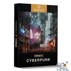 3D model Kitbash3D – Mini Kit: Cyberpunk