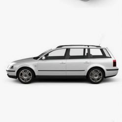 3D model Volkswagen Passat (B5) variant 1997