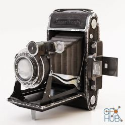 3D model Camera Zeiss Ikon Super Ikonta 530 2