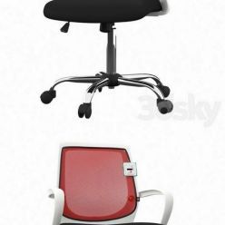 3D model Mesh Swivel Office Chair