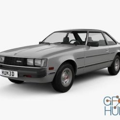 3D model Toyota Celica ST Coupe 1979