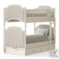 3D model Bunk bed in the nursery by Linealux