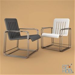 3D model Cadiz Easy Chair