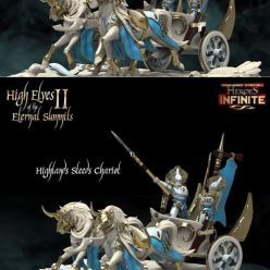 3D model Highlands Steeds Chariot – 3D Print