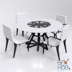 3D model Modern dining room