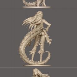 3D model Godzilla - Gojira - Anime Girl - Waifu – 3D Print