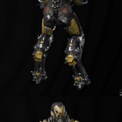 3D model Anthem Warrior Suit (max, fbx, obj)