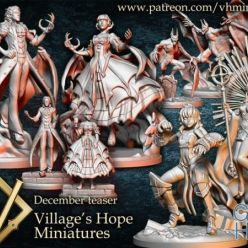 3D model Village’s Hope Miniatures – 3D Print