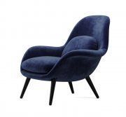 3D model Lounge armchair Swoon by Fredericia