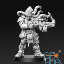 3D model Octogrunge - From Wasteland – 3D Print