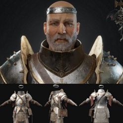 3D model Warrior Priest