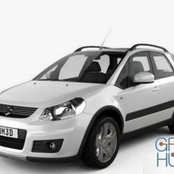 3D model Suzuki SX4 2010