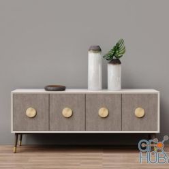 3D model Darling Lacquer Console