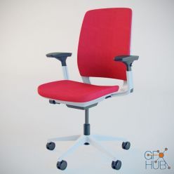 3D model Steelcase Amia office chair