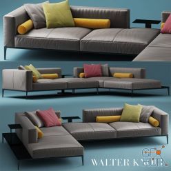 3D model Sofa jaan living walter knoll