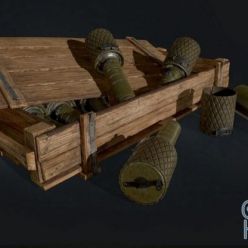 3D model Russian Grenade RGD33