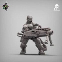 3D model Sergeant Hawker – 3D Print