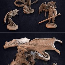 3D model The Dragon Trappers Lodge - Dragonstriker Pack – 3D Print