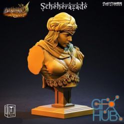 3D model Scheherazade Bust