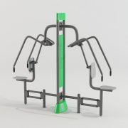 3D model Workout simulators set