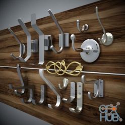 3D model 14 different hooks