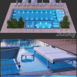 3D model Swimming Pool 8