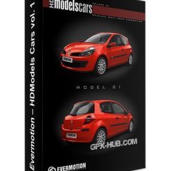 3D model Evermotion – HDModels Cars vol. 1