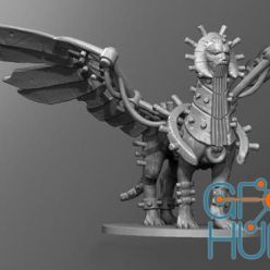 3D model ﻿Nightmare Sphinx – 3D Print