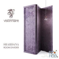 3D model VISIONNAIRE Shardana room divider