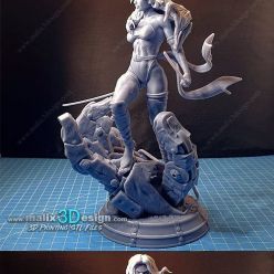 3D model Psyloke (X-MEN) – 3D Print