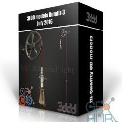 3D model 3DDD/3Dsky models – Bundle 3 July 2016