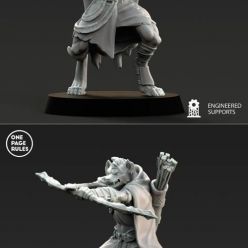 3D model One Page Rules - Beastmen Raiders – 3D Print