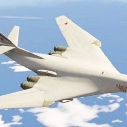 3D model Airplane Ту-160