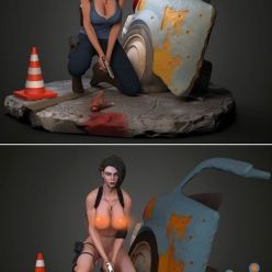 3D model Jill Valentine – 3D Print