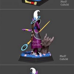 3D model Dragon Ball Beerus and Whis Dragon Ball Super – 3D Print