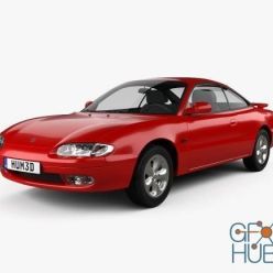 3D model Mazda MX-6 1992