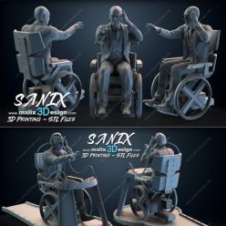 3D model Profesor X – 3D Print