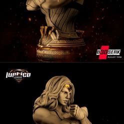 3D model B3dserk Studios - Wonder Woman Bust – 3D Print