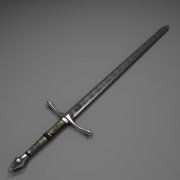 3D model Medieval sword